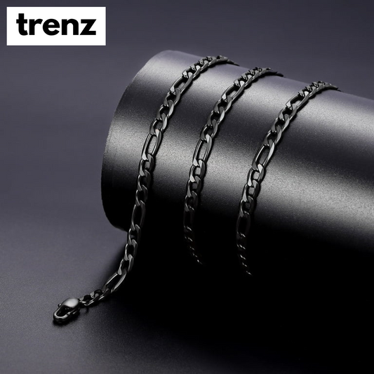 Black Color Stainless Steel Neck Chain for Men