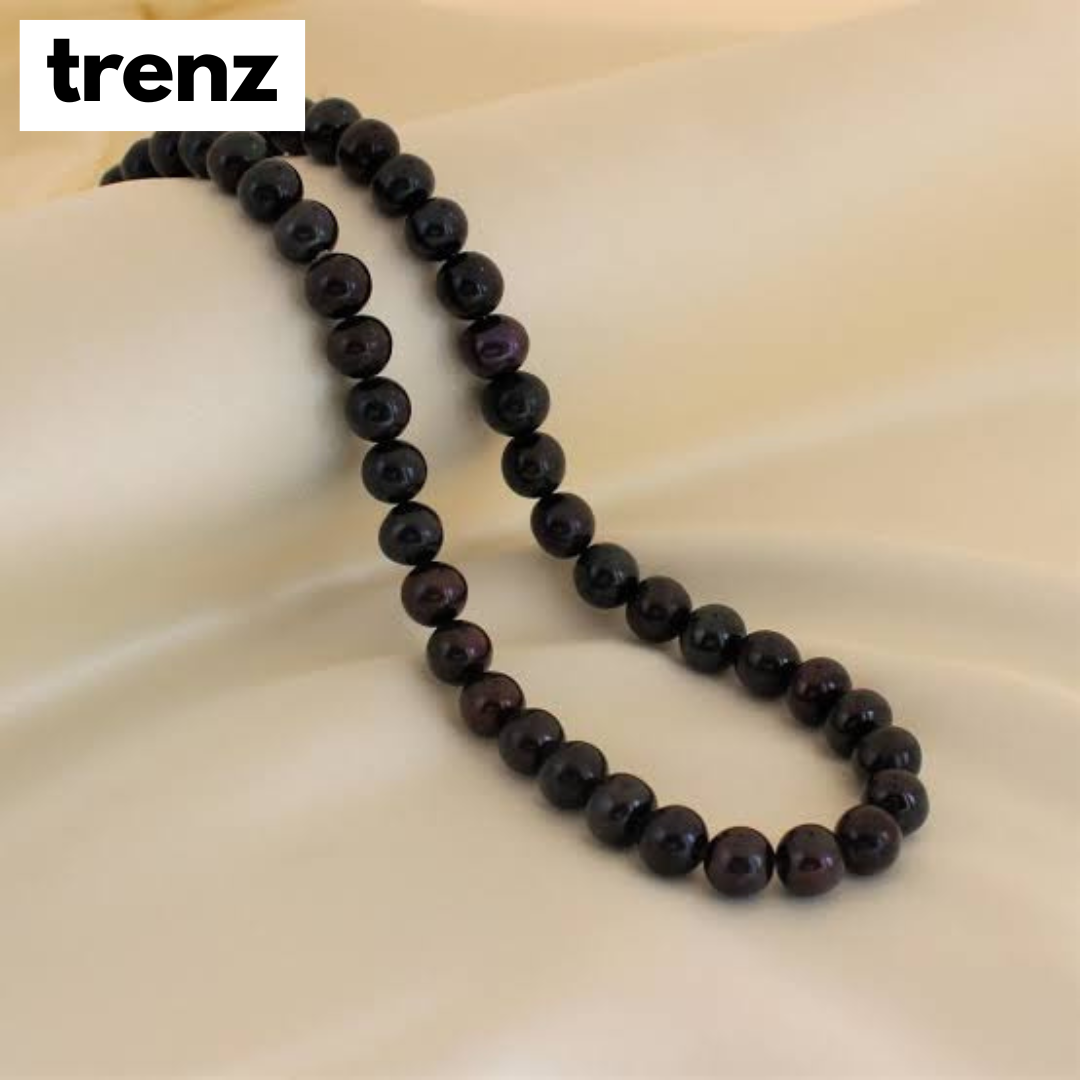 Natural Stone Beads Necklace for Men - Handcrafted Luxury Piece