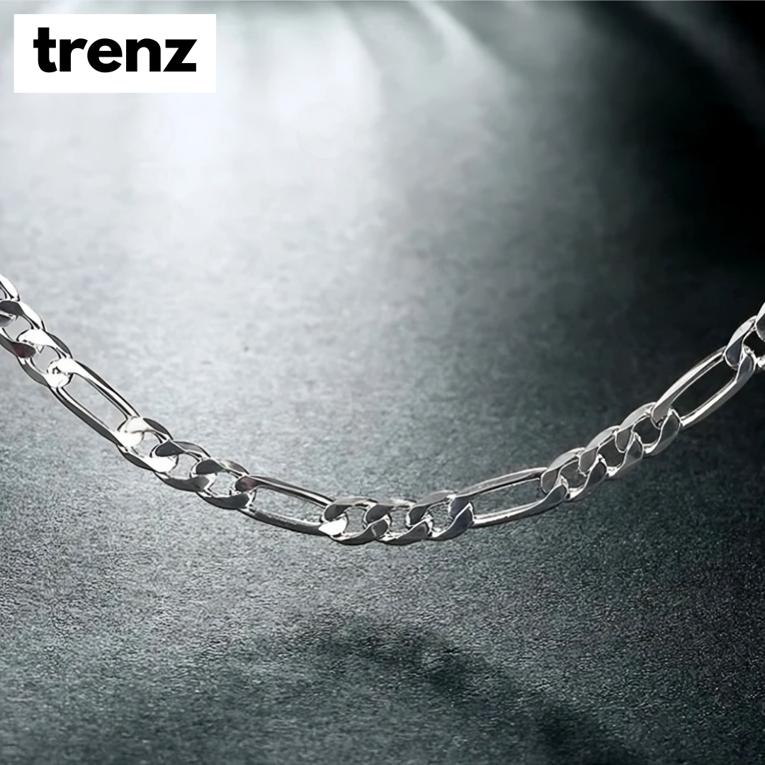 Premium Quality Silver Neck Chain for Men - Durable and Stylish