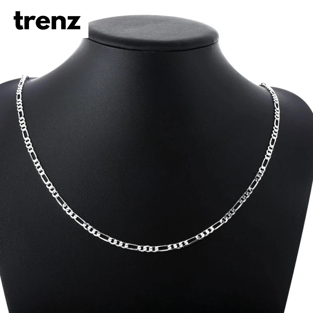 Premium Quality Silver Neck Chain for Men - Durable and Stylish