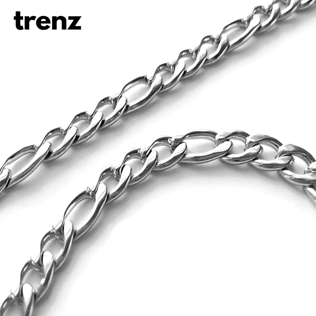 Silver Color Stainless Steel Chain Necklace