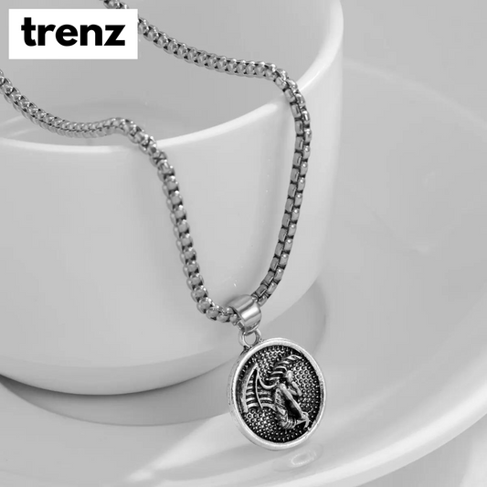 Vintage Simple Coin Pendant Choker Necklace